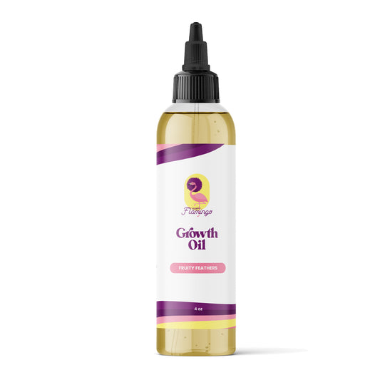 Fluffy Flamingo - Growth Oil- 4.0z- "Fruity Feathers"