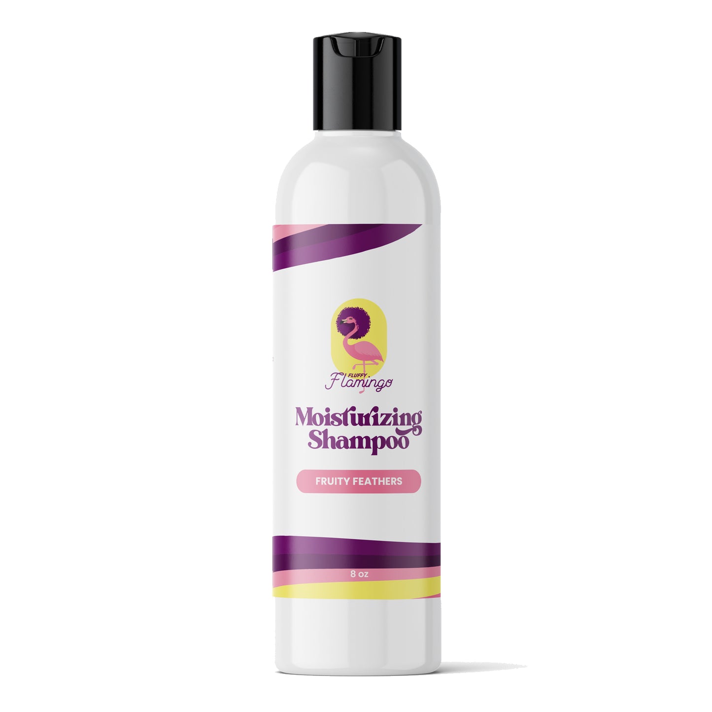 Fluffy Flamingo - Moisturizing Shampoo- 8.oz - "Fruity Feathers"